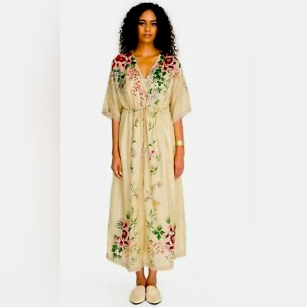 JOHNNY WAS Silk dress slip. 445 RETAIL.  Rare item
Style:C39820A6